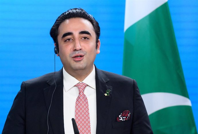 Archivo - El ministro de Exteriores de Pakistán, Bilawal Bhutto Zardari