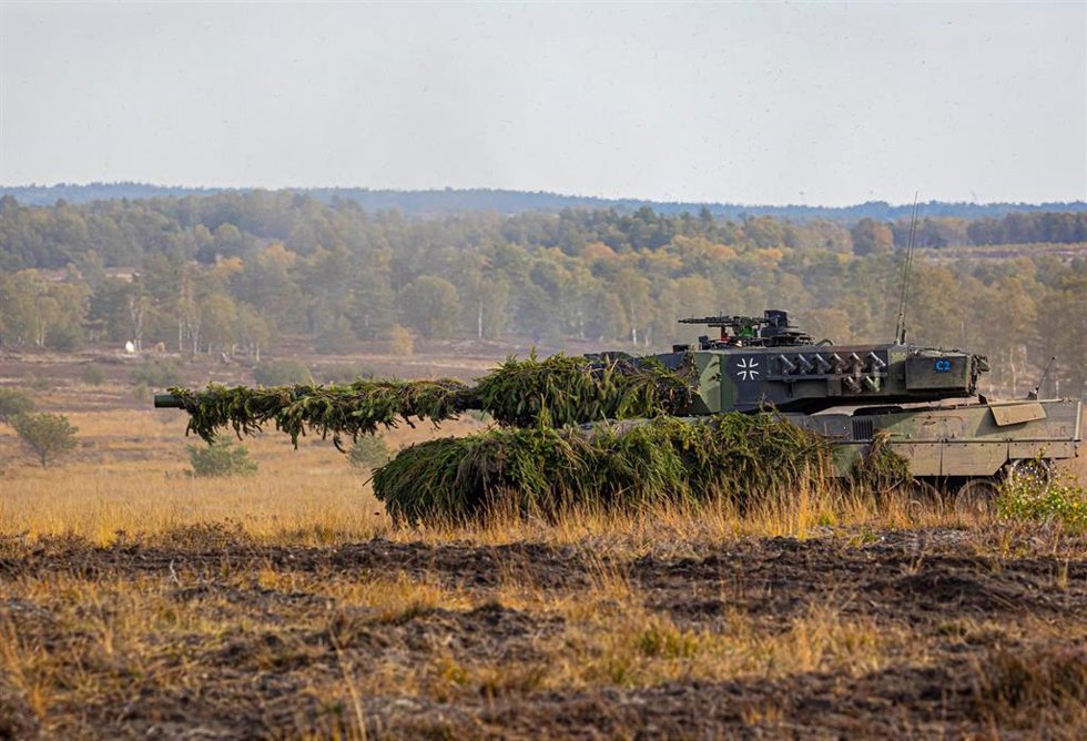 Archivo - Tanque Leopard en Alemania