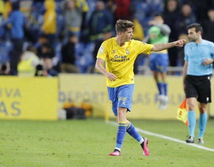 Marc Cardona, jugador de Las Palmas