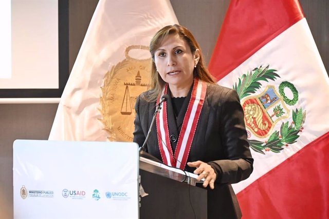 Archivo - La titular de la Fiscalía General de Perú, Patricia Benavides