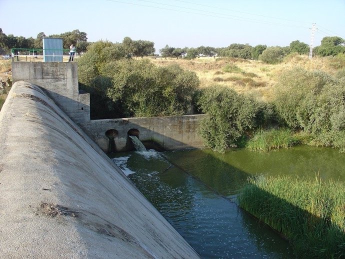Regadío de Las Fraguas en la provincia de Cáceres.