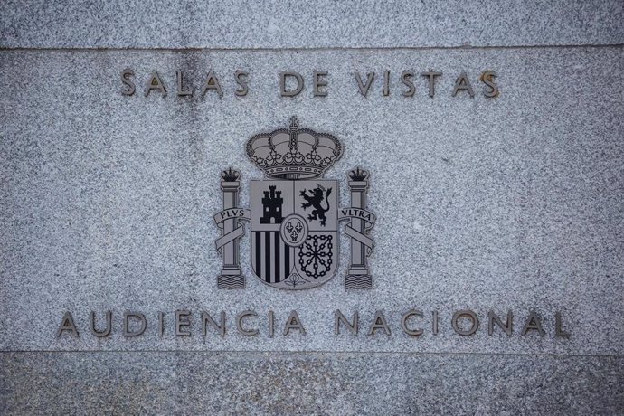 Archivo - Entrada a la Audiencia Nacional en el momento en el que dos miembros del ente público ICM han sido testigos sobre la supuesta financiación ilegal del PP madrileño en Púnica, a 7 de octubre de 2021, en Madrid, (España). 
