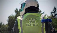 Heridas cuatro personas en una colisión múltiple en la circunvalación de Granada