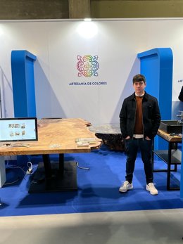 El El artesano Benito Bravo en Fitur
