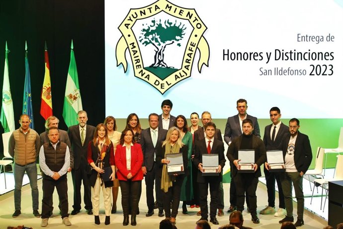 Entrega de los reconocimientos de honor de la villa de Mairena del Aljarafe 2023.