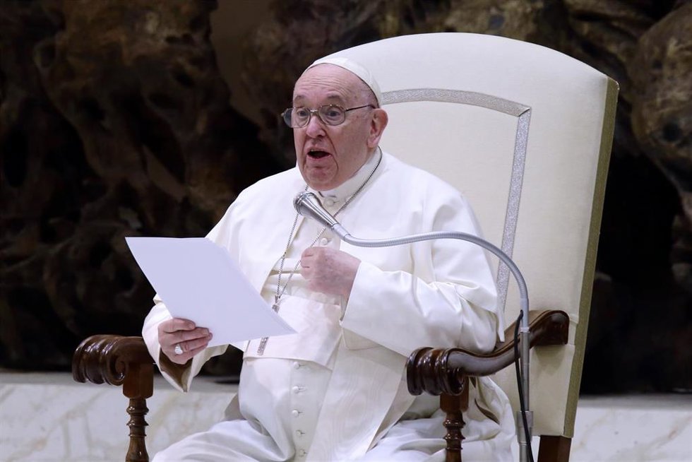 El Papa en una audiencia general