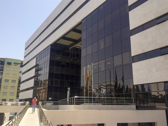 Archivo - Edificio judicial de Caleta, en imagen de archivo