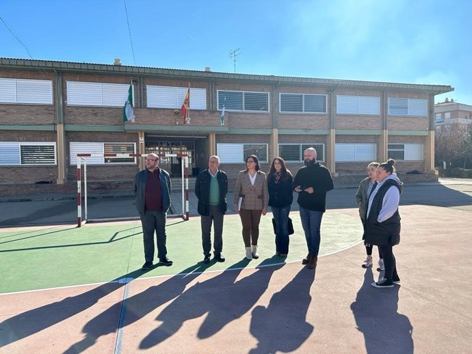 Visita obras Colegio San Pascual Bailón