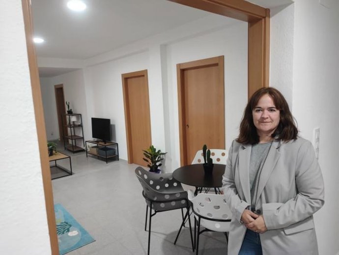 María Goikoetxea en el nuevo centro de emergencias del IAM.