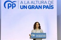 Ayuso apela a la unión en el PP para acabar con el sanchismo: "Tenemos que saber qué nos dividió para ser fuertes"