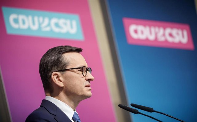 El primer ministro de Polonia, Mateusz Morawiecki 