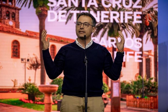 El candidato del Partido Popular a la Alcaldía de Santa Cruz de Tenerife, Carlos Tarife