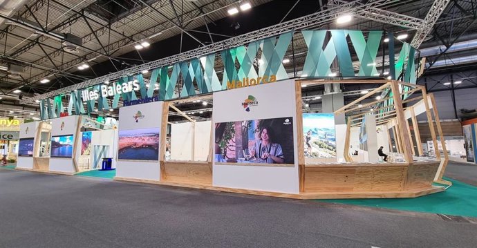 Imagen del estand de Baleares en Fitur