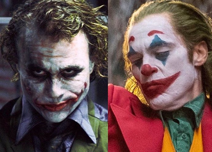 Los Joker de Heath Ledger y Joaquín Phoenix, juntos en un impresionante fan-art