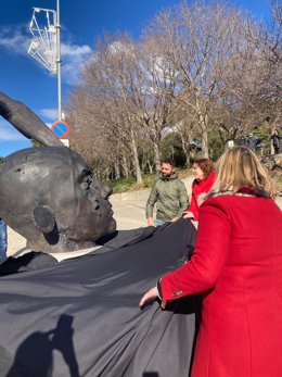 Inauguración del memorial del paseo de la Memria de Figueres (Girona)