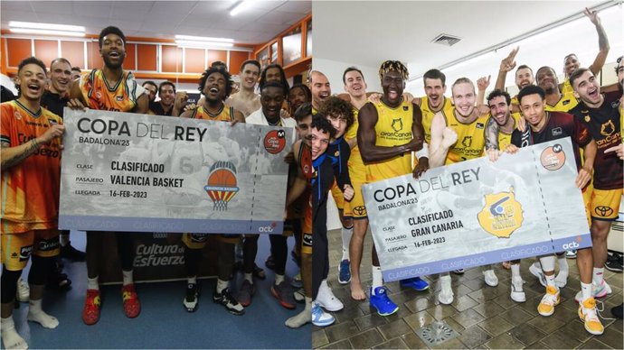 Valencia Basket y Gran Canaria completan el cuadro de la Copa del Rey