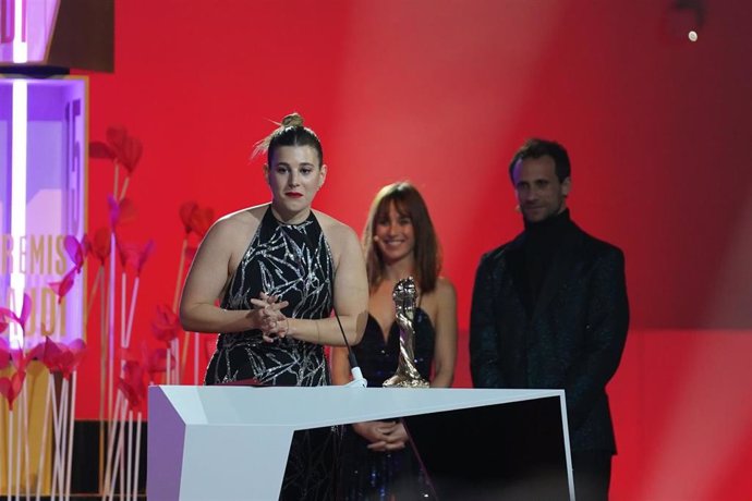 La intérprete Ángela Cervantes ha ganado el Premi Gaudí a la Mejor actriz secundaria
