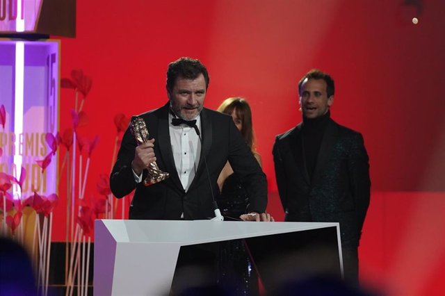 El intérprete Alex Brendemühl recibe el Premi Gaudí a Mejor actor secundario