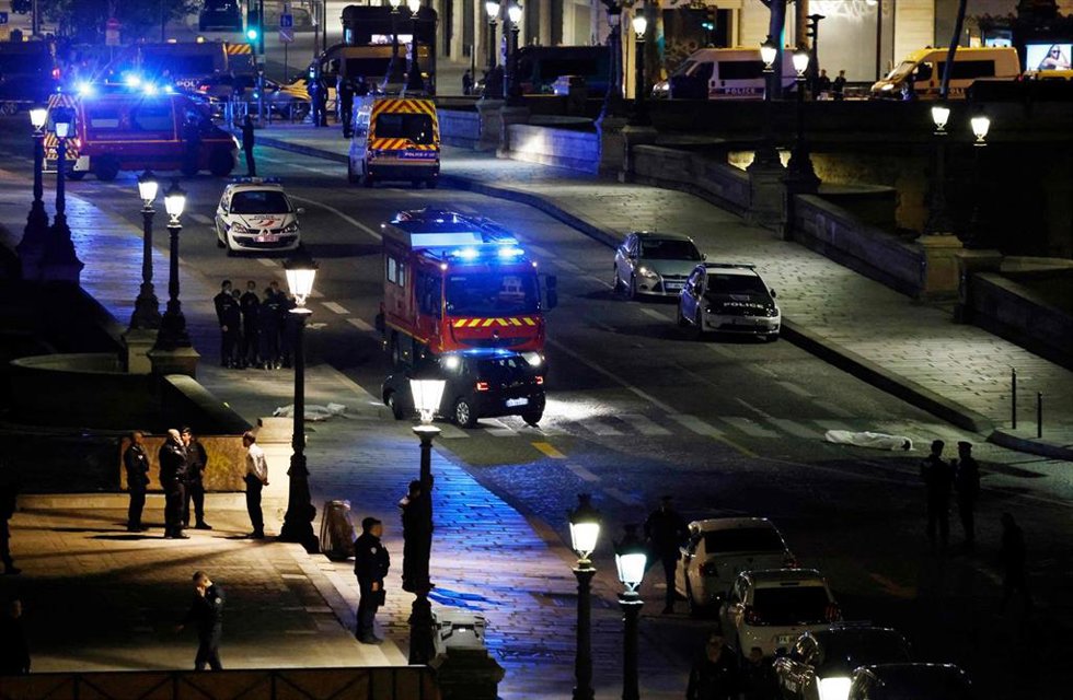 Archivo - Imagen de archivo de la Policía de París en un suceso
