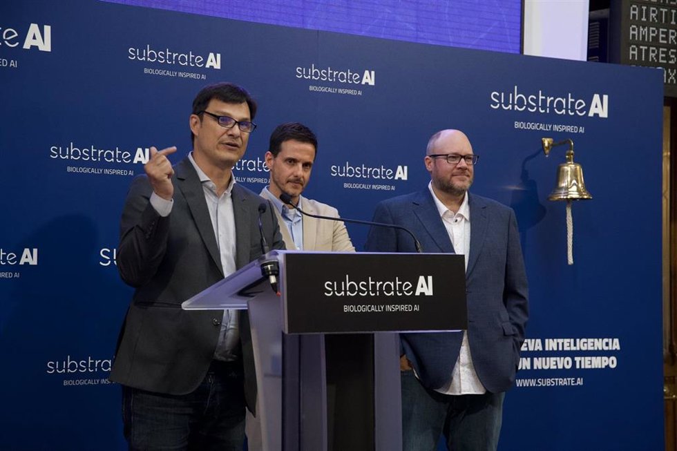 Archivo - Salida a bolsa de Substrate Ai