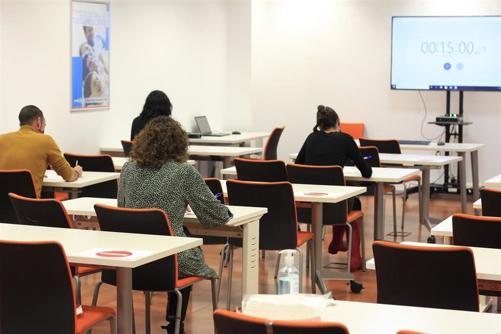 Archivo - Alumnos del grupo educativo de formación abierta en España MasterD