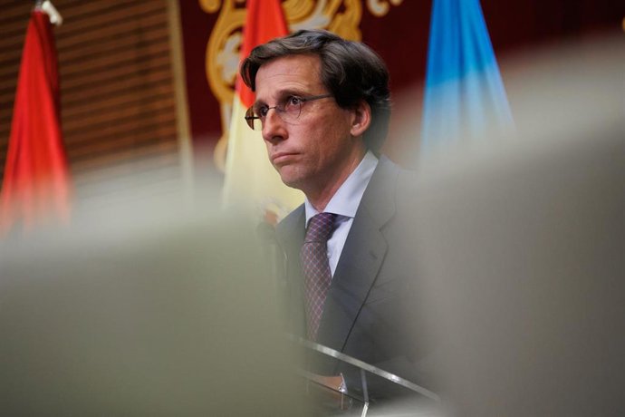 Archivo - El alcalde de Madrid, José Luis Martínez-Almeida.