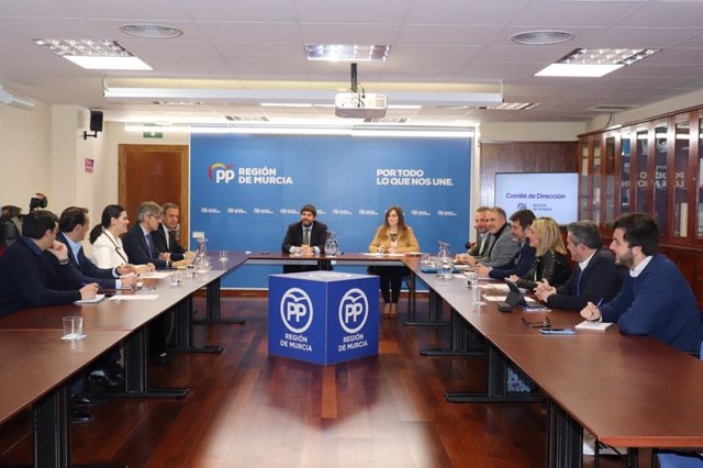 Reunión del Comité de Dirección del PP de la Región de Murcia
