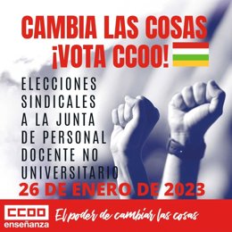 CCOO espera revalidar sus seis delegados