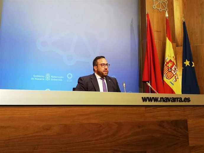 Javier Remírez, vicepresidente primero del Gobierno de Navarra.