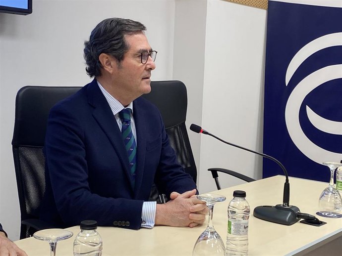 El presidente de CEOE, Antonio Garamendi.