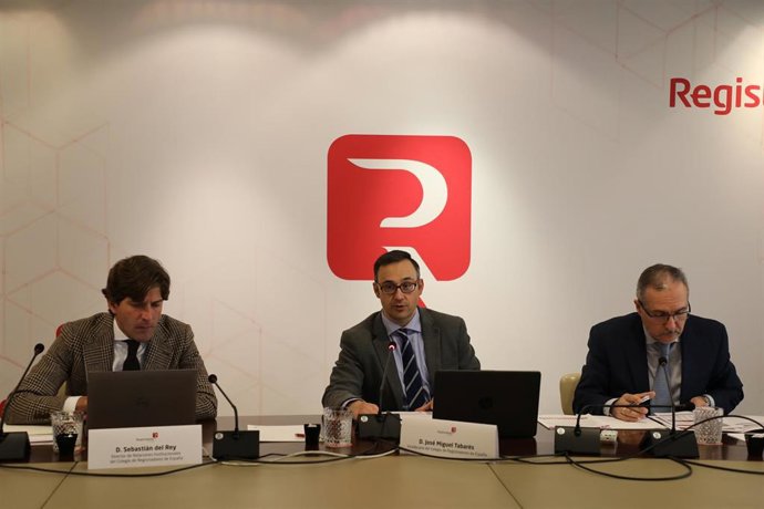 Presentación del informe 'Repercusiones empresariales de las medidas públicas de ayuda durante la pandemia', elaborado por el Colegio de Registradores.