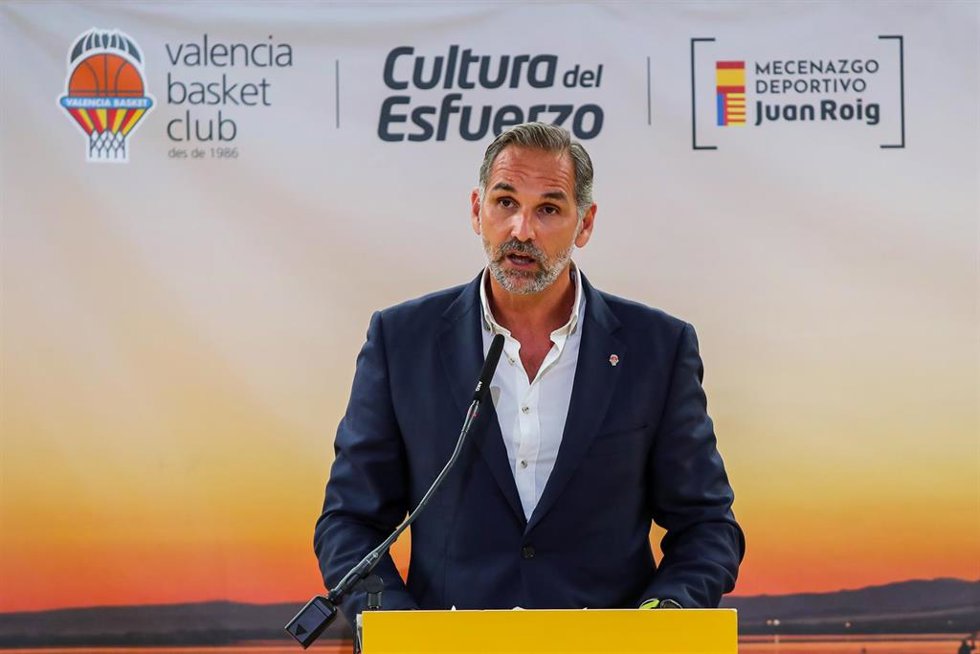 Archivo - Victor Luengo, director de relaciones institucionales del Valencia Basket