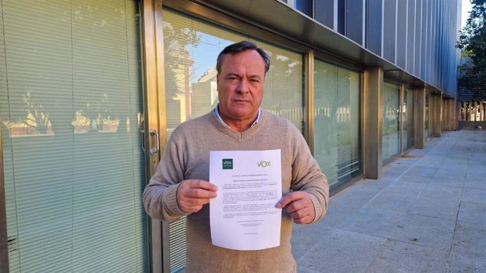 Rafael García en la Diputación