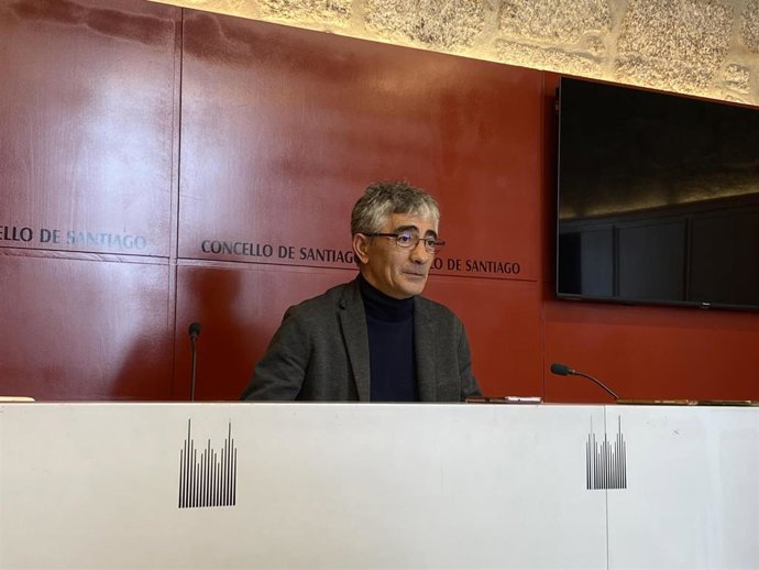 El concejal compostelano José Manuel Pichel.