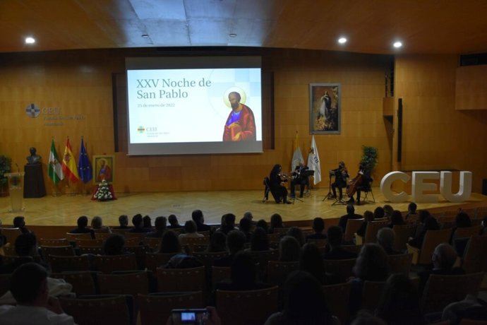 CEU Andalucía celebra este martes su XXVI Noche de San Pablo.
