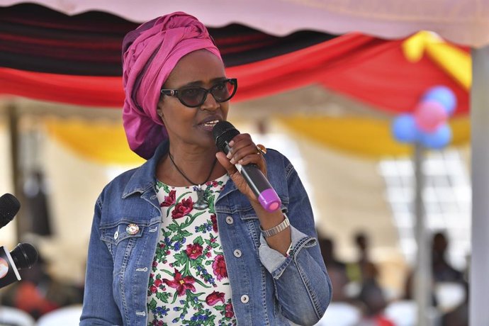 Archivo - La directora ejecutiva de ONUSIDA, Winnie Byanyima