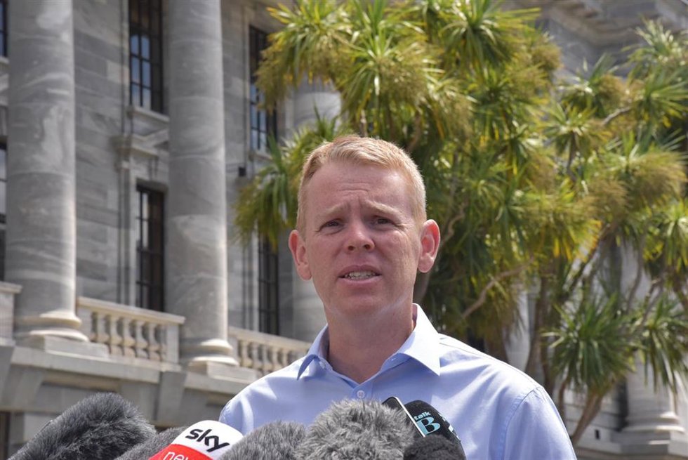 El primer ministro neozelandés, Chris Hipkins.