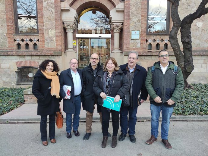 La delegació del sindicat de Metges de Catalunya 