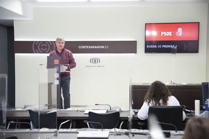 El Portavoz Del Grupo Parlamentario Del PSOE De Las Cortes De Aragón.