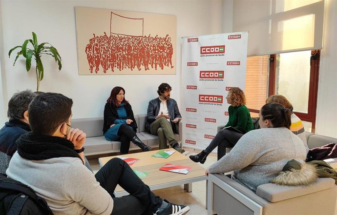 Reunión entre CCOO y Podemos
