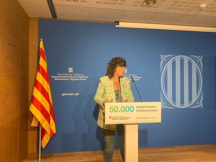 Archivo - La consellera d'Acció Climtica, Alimentació i Agenda Rural de la Generalitat, Teresa Jord