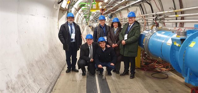 Visita de UGR e Ifmif-Dones España al CERN