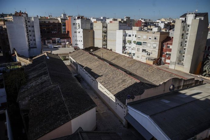 Vista de las naves de Zaidía.