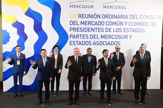 Archivo - Imagen de la última reunión del Mercosur, en diciembre de 2022
