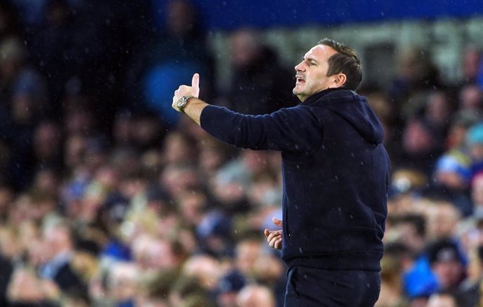 03 January 2023, United Kingdom, Liverpool: Everton manager Frank Lampard during the English Premier League soccer match between Everton and Brighton & Hove Albion at Goodison Park. Photo: Peter Byrne/PA Wire/dpa