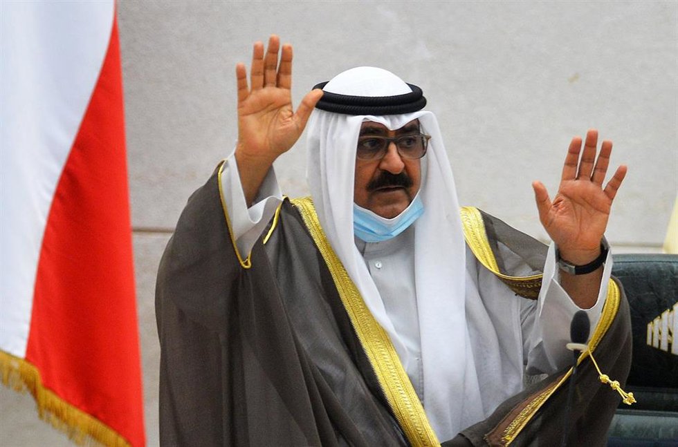 Archivo - Mishal Al Ahmad Al Jaber Al Sabá, príncipe heredero de Kuwait