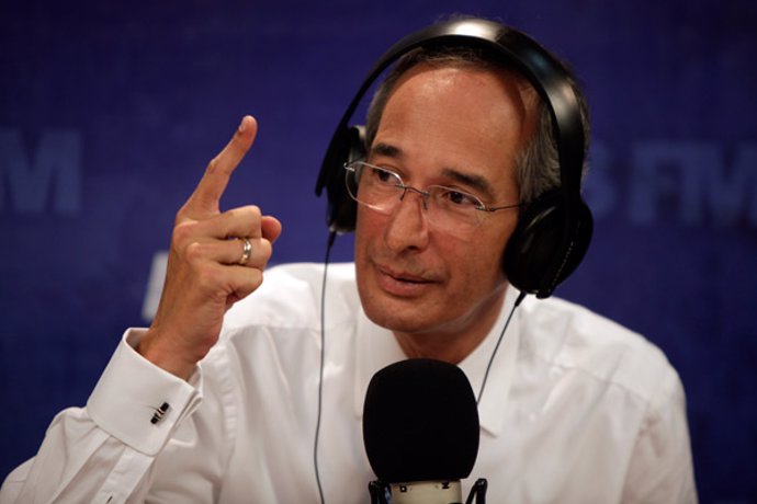 Archivo - El presidente de Guatemala, Álvaro Colom