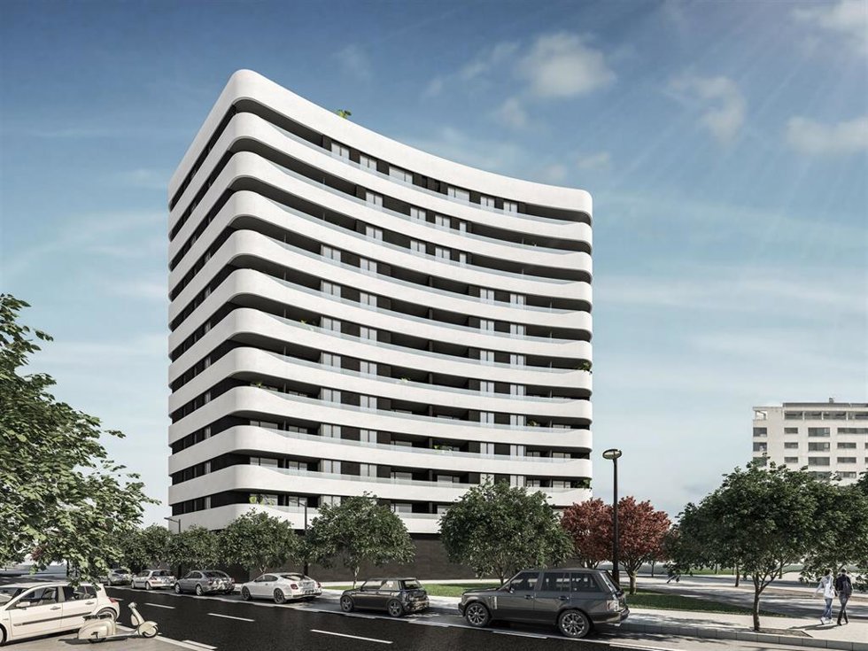 Archivo - Torre de viviendas de Neinor Homes