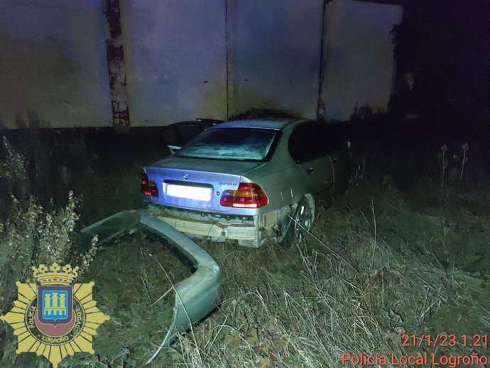 La Policía Local de Logroño detiene a un conductor tras darse a la fuga en un nuevo dispositivo contra las carreras ilegales en los polígonos de la ciudad