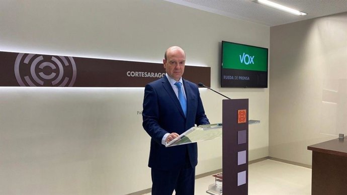 Santiago Morón volverá a ser el cabeza de lista de VOX en las elecciones autonómicas por la provincia de Zaragoza.